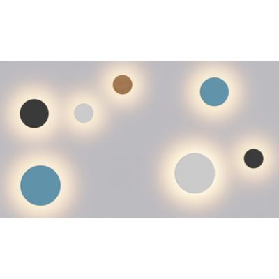 Applique Murale Mac Mini Corten 6W À Led, Interrupteur Cct, 2700K/3200K/4000K, En Aluminium, 360 Degrés - Beneito & Faure