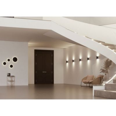 Applique Murale Mac Mini Corten 6W À Led, Interrupteur Cct, 2700K/3200K/4000K, En Aluminium, 360 Degrés - Beneito & Faure