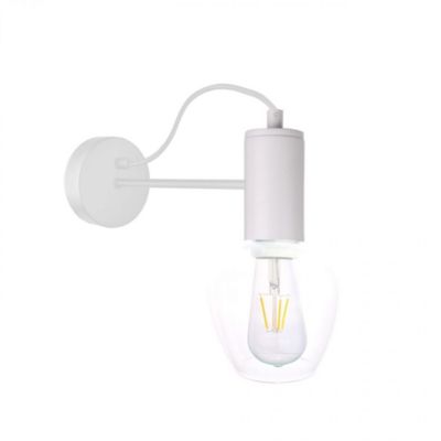 Applique murale MAYA 1xE27 Keter Lighting blanc