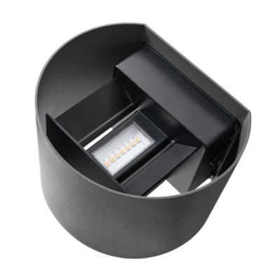 Applique murale MILDA  Aluminium Anthracite, H.10 - IP44 - LED Module /Nordlux Extérieur