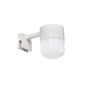 Applique murale miroir murale LED intégrée 600ml 6,5W GoodHome blanc I44 l.11 x H.9,5 x P.13 cm