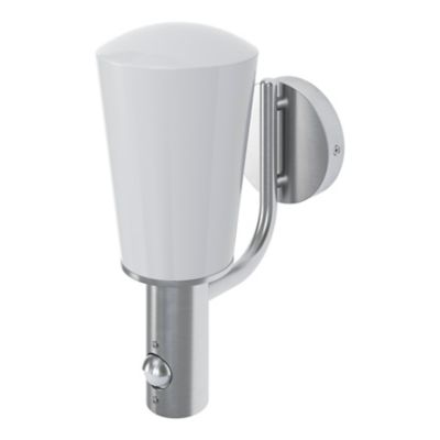 Applique murale montante à détection Charwell E27 IP44 GoodHome chrome