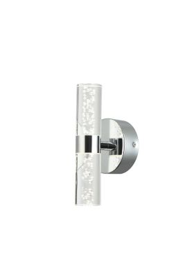 Applique murale Myvat LED intégrée 600lm 7W IP44 blanc neutre GoodHome argent