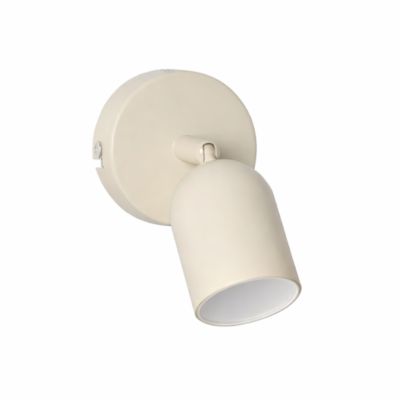 Applique murale orientable GU10 en métal,design moderne et Crème