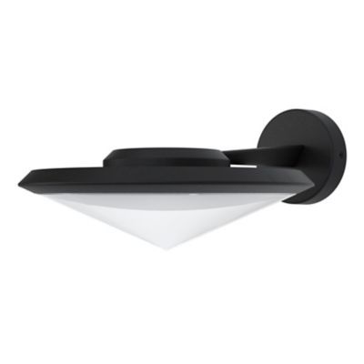 Applique murale Ortano LED intégrée 1100lm 20W IP44 GoodHome noir