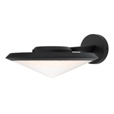 Applique murale Ortano LED intégrée 1100lm 20W IP44 GoodHome noir