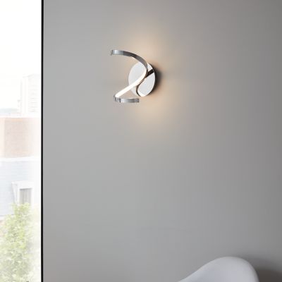 Applique Murale Pegmati Led Integree 6 2w Ip Argent Castorama