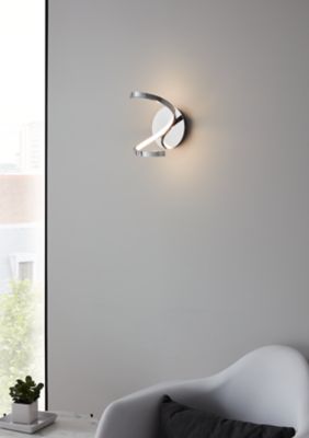 Applique Murale Pegmati Led Integree 6 2w Ip Argent Castorama