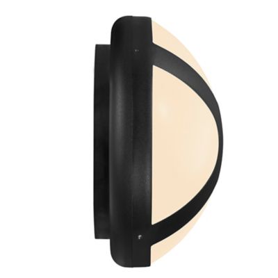 Applique murale Plafonnier extérieur Cross 26cm E27 IP54 Nordlux Noir