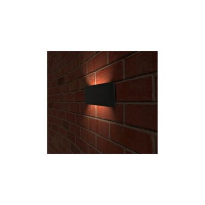 Applique Murale Rectangulaire LED 13W 4000K Gris Anthracite IP54