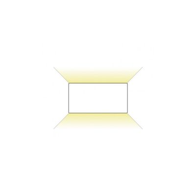 Applique Murale Rectangulaire LED 13W 4000K Gris Anthracite IP54