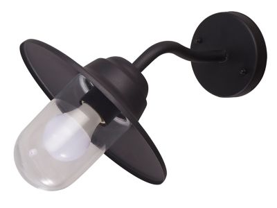 Applique murale Rimouski E27 60W IP44 GoodHome noir