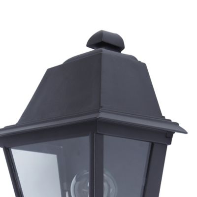Applique murale Sagwon E27 60W IP44 GoodHome noir