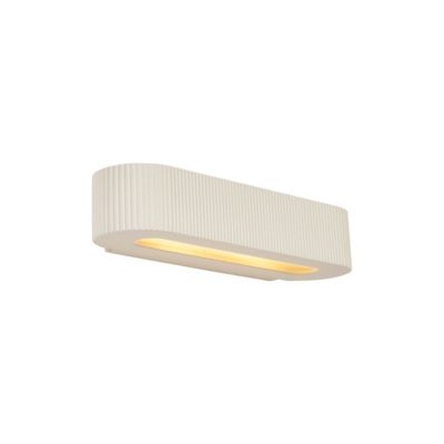 Applique murale scandinave beige UFO 2 lumières - Plaster