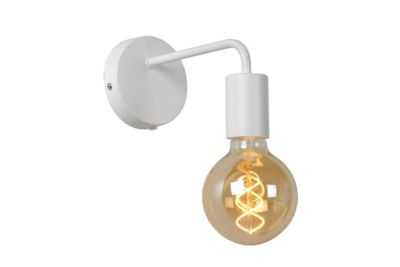 Applique murale SCOTT en métal avec 1xE27 - Blanc - Lucide