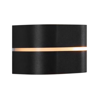 Applique murale SIBELIS  Matière plastique Noir, H.12 - IP44 - E27 /Nordlux Extérieur