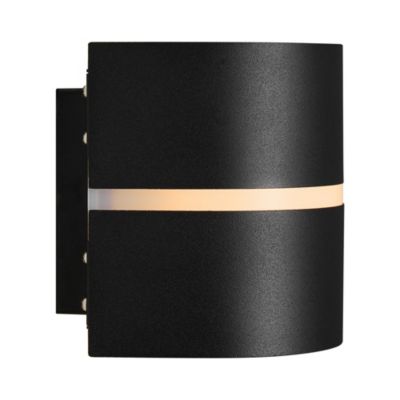 Applique murale SIBELIS  Matière plastique Noir, H.12 - IP44 - E27 /Nordlux Extérieur