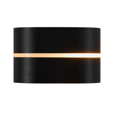 Applique murale SIBELIS  Matière plastique Noir, H.12 - IP44 - E27 /Nordlux Extérieur