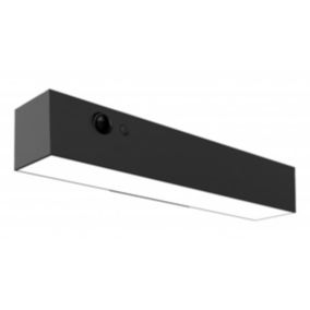 Applique Murale Solaire Rectangulaire - Lampe d'Extérieur à Détecteur