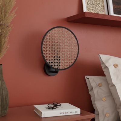 Applique murale Tonkin E27 15W L.25xH.29xP.14cm GoodHome