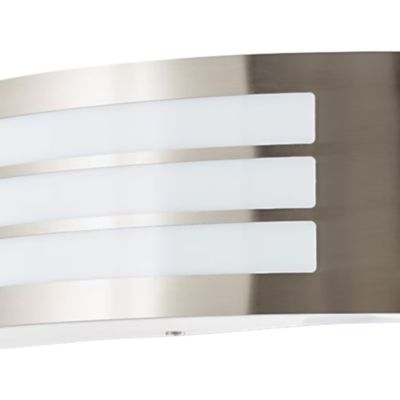 Applique murale Valcourt E27 40W IP44 GoodHome gris chrome
