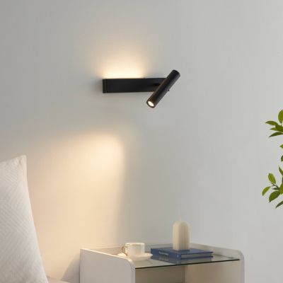 Applique noire tête de lit liseuse droite  - Lodvi