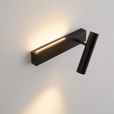 Applique noire tête de lit liseuse droite  - Lodvi