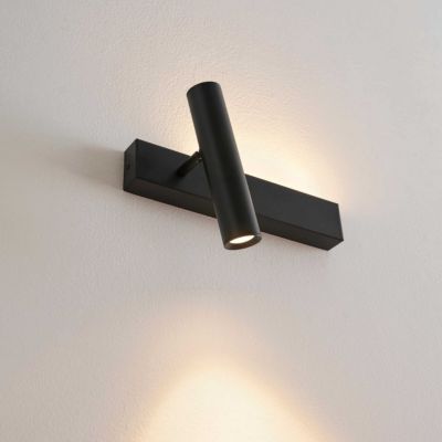 Applique noire tête de lit liseuse gauche - Lodvi - GAUCHE