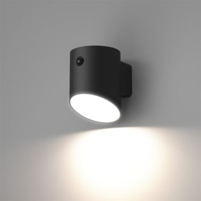 Applique solaire LED extérieur noir 240 lm blanc froid IP44