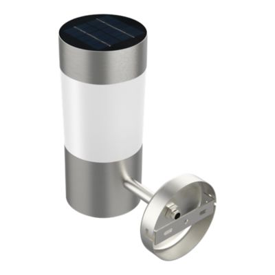 Applique solaire LED extérieure argenté 240 lm IP44 détecteur de mouvement, GoodHome Hollis