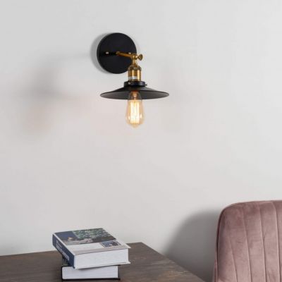 Applique Vintage noire et Bronze - Scopa