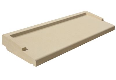 Appui de fenêtre pierre 130 x 34 cm beige