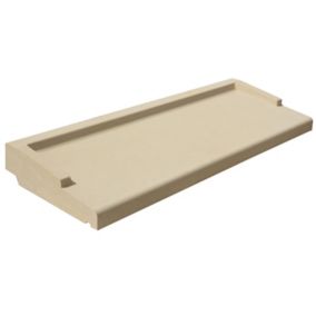 Appui de fenêtre pierre 130 x 34 cm beige