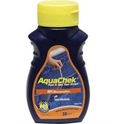 AquaChek Orange 3-en-1 bandelettes 50 unités (oxygène actif, pH, TAC) - 561682A