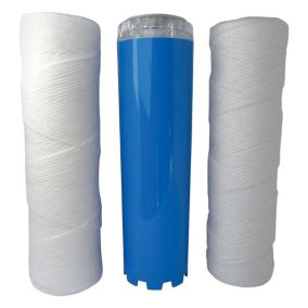 Aquawater - Kit Excellence - Lot de 3 cartouches (2 filtrations + 1 anticalc/corr)- 24 mois
