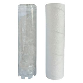 Aquawater - Kit STANDARD - Lot de 2 cartouches (1 filtration + 1 anticalcaire) - Durée : 12m