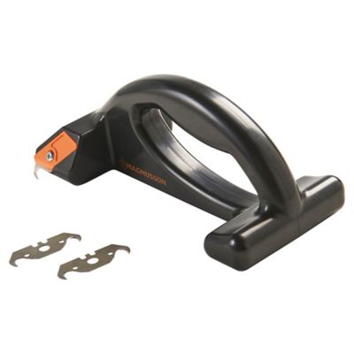 Araseur sol souple Magnusson noir et orange