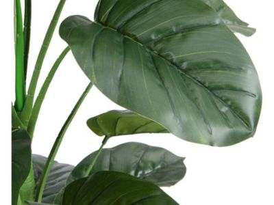 Arbre artificiel de taro avec pot - H.160 - Vert - BAJA