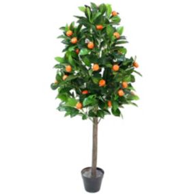 Arbre Artificiel en pot "Oranger" 120cm Vert