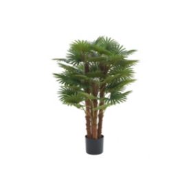 Arbre artificiel palmier - H.93 cm - Vert - RHAPIS