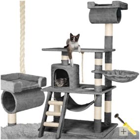 Arbre à chat griffoir escalade 141 cm