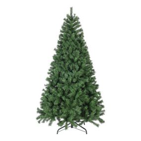 Arbre de Noël 210 cm très épais Pin artificiel vert avec 1050 branches