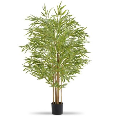 Arbre en bambou artificiel design très réaliste vert
