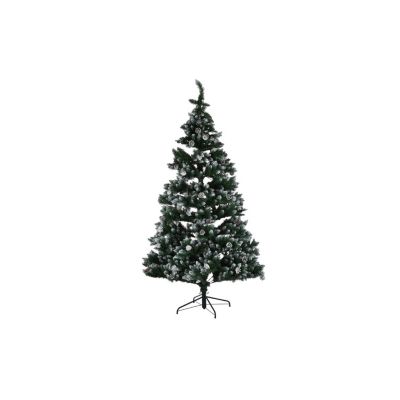 Arbre en métal PE 1x1x210 350 LED vertes