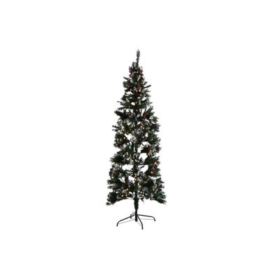 Arbre en métal PE 70x70x210 cm, 300 LED vertes