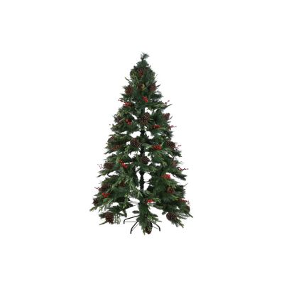 Arbre LED PE 91x91x150 180l 593 branches vertes