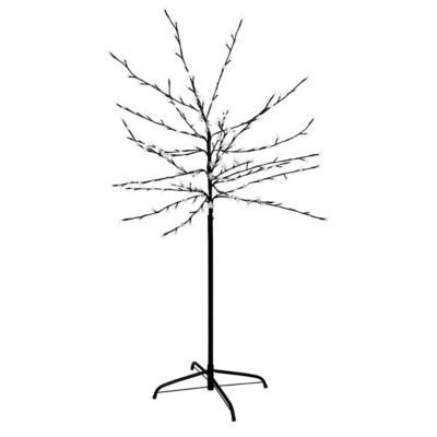 Arbre lumineux extérieur prunus h1.5m 200 led blanc froid + transfo - feeric lights & christmas