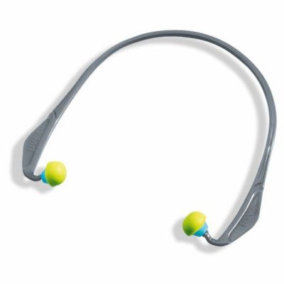 Arceau anti-bruit avec bouchons d'oreilles à usage unique uvex X-CAP SNR 24 dB Gris Unique