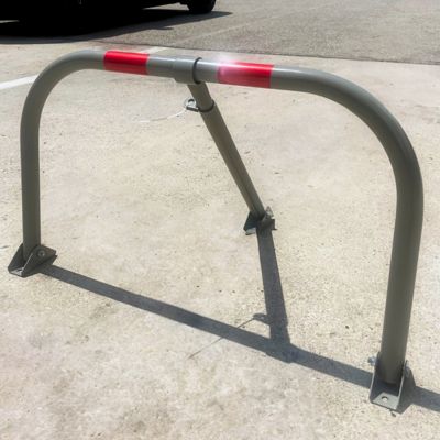 Arceau parking manuel - Cadenas - Acier - Accessoires fournis