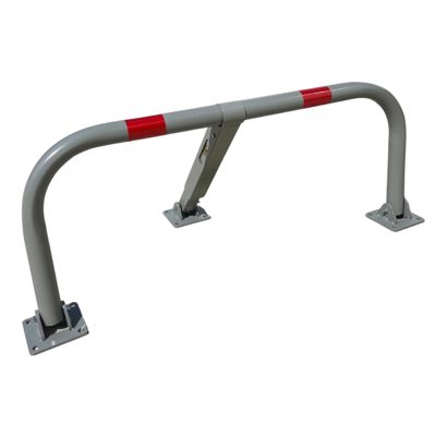 Arceau parking manuel - Cylindre à clés - Acier - Accessoires fournis